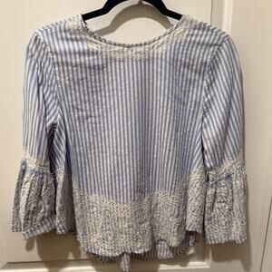 Zara Women's Pinstripe Top